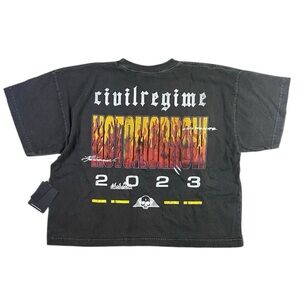 Black Graphic Women's Tee